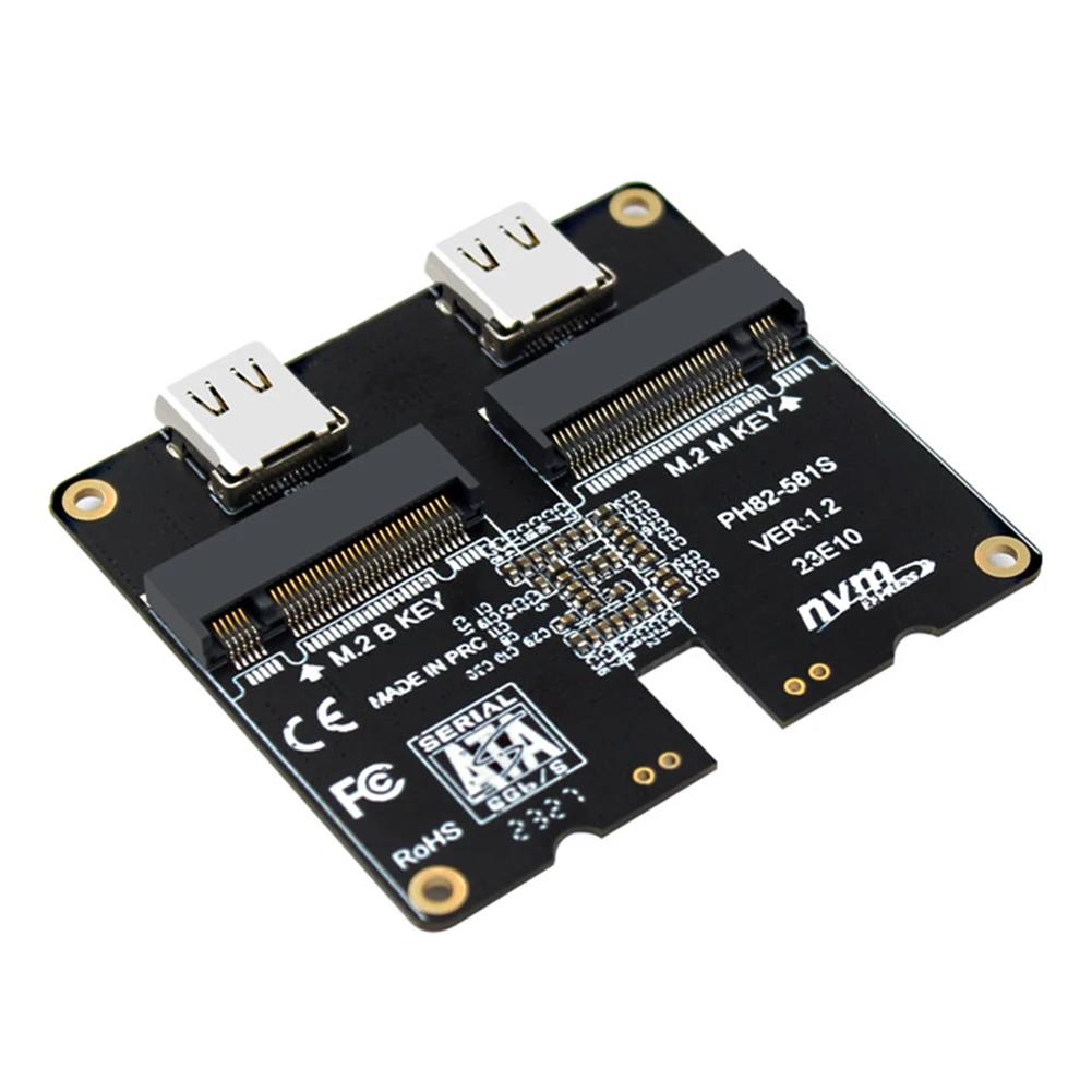M.2 NVME ϵ ̺ Ŭ  ī, CŸ  , USB3.1 Gen2, 10Gbps JMS581 SATA NVME , M.2 SSD 2230, 42, 60/80